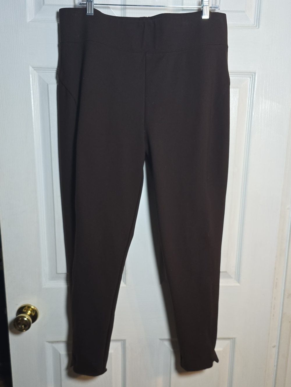 Seven7 Womens Size XXL High-Waist Leggings in Brown
